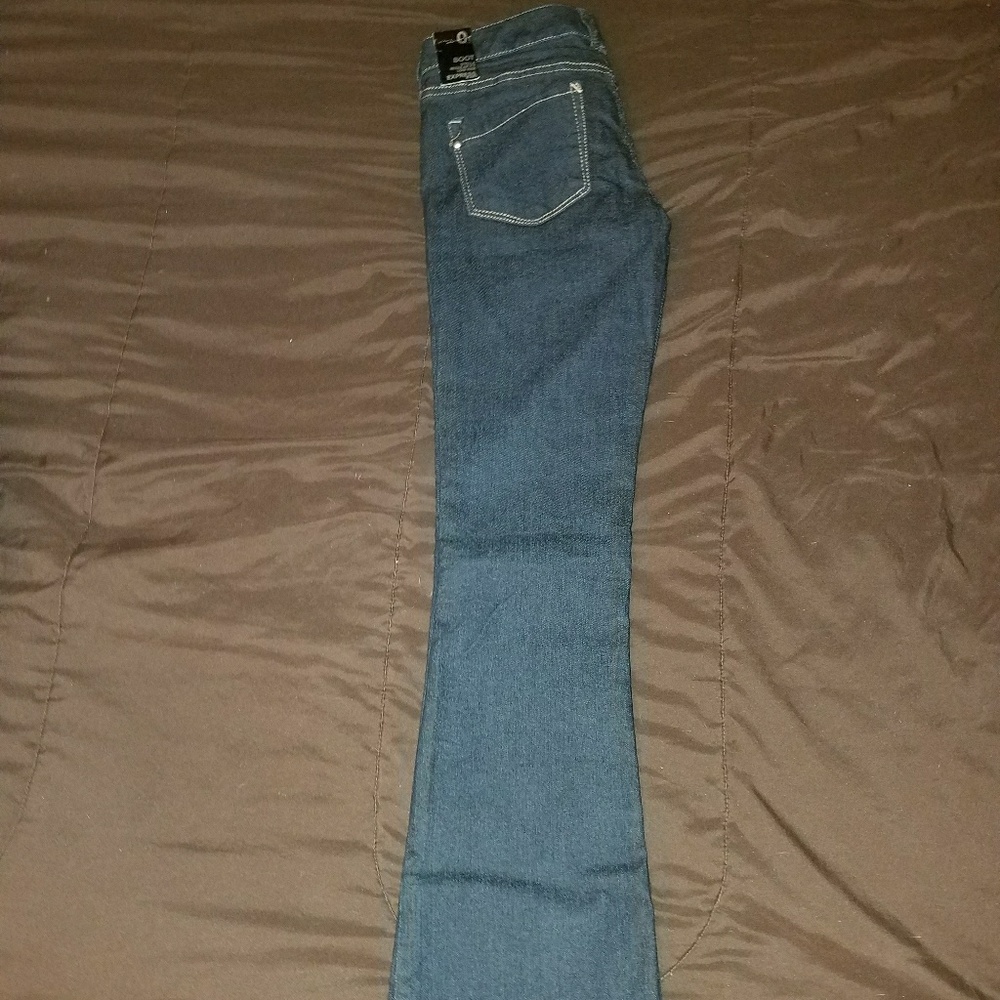 Express boot cut jeans