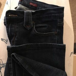 HOT KISS"Passion" Dark Rinse Stretch Denim Sz 11 J