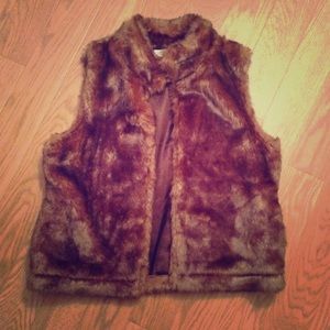 Charming Charlie Fur Vest