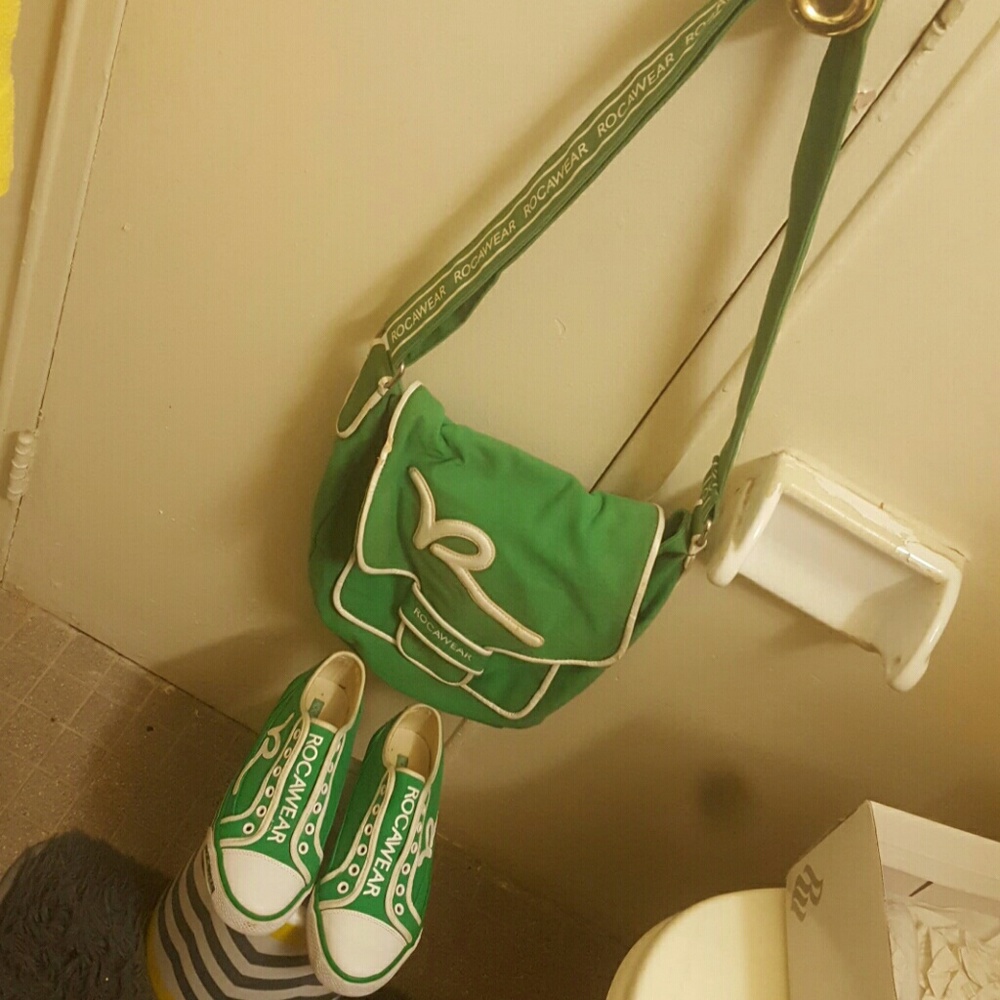 Bag and sneakers to match