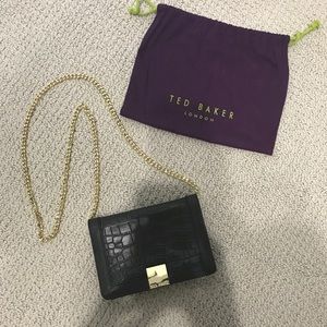 Ted Baker leather cross body bag