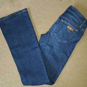 Joe's Jeans size 24 skinny boot cut blue denim