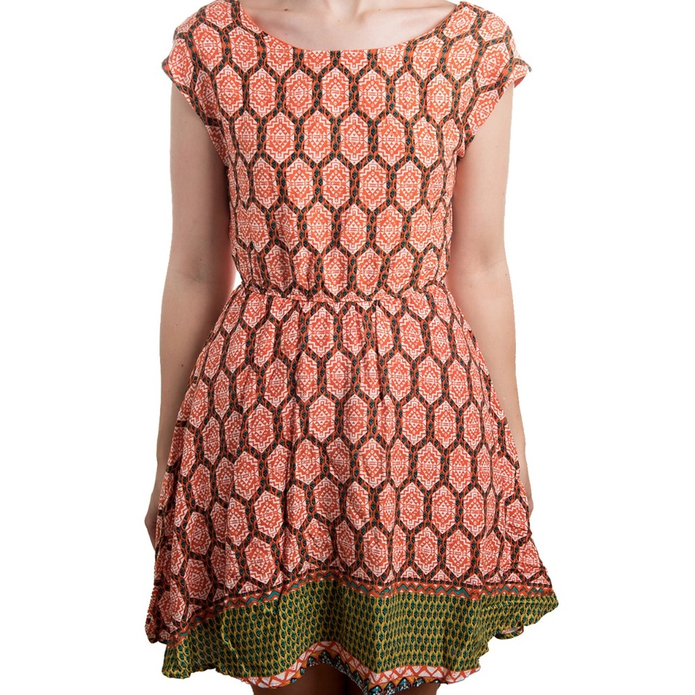 Francesca's Boho Unique Dress