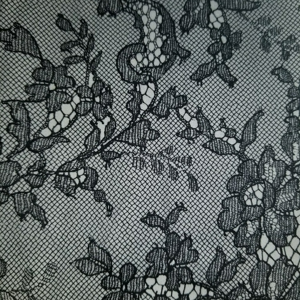 LACE-PRINTED Pants - Picture 2 of 2