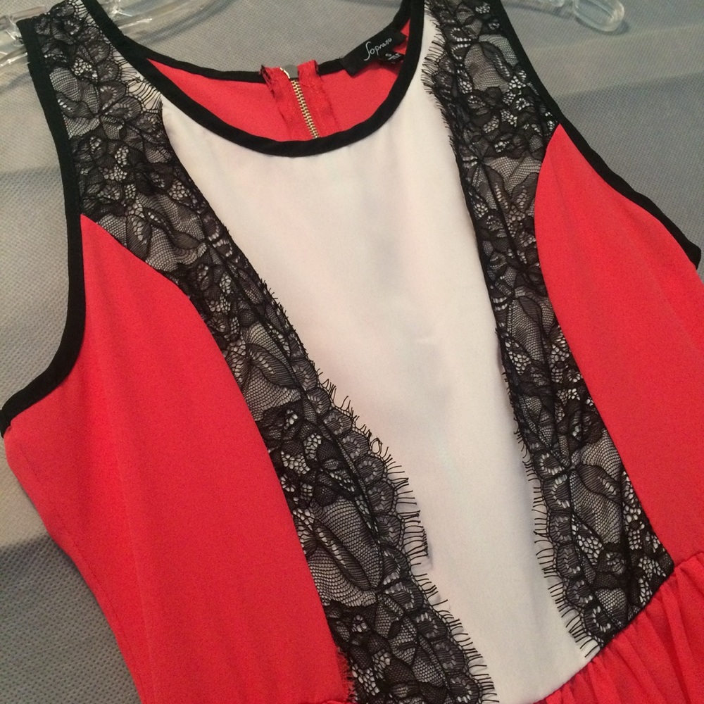 Bright Coral Dress