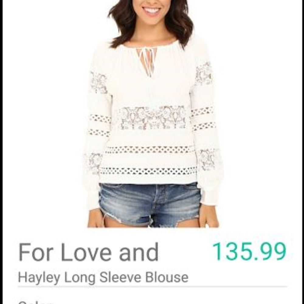 NWOT - Boho-Chic Peasant Blouse