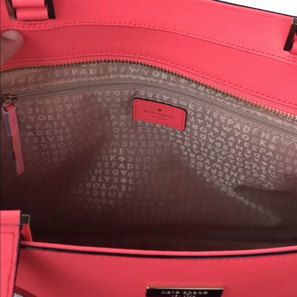 LAST PRICE Kate Spade Parrot zip top tote bag NWT - Picture 7 of 8