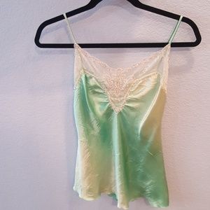 Seafoam ombre lingerie top