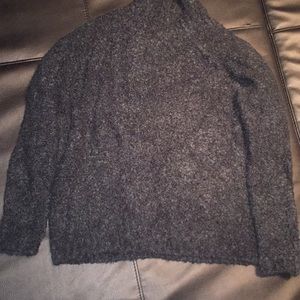 Ann Taylor Loft green/gray sweater