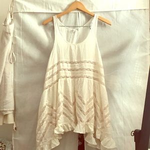 Free People Trapeze Voile Slip Dress Sz S