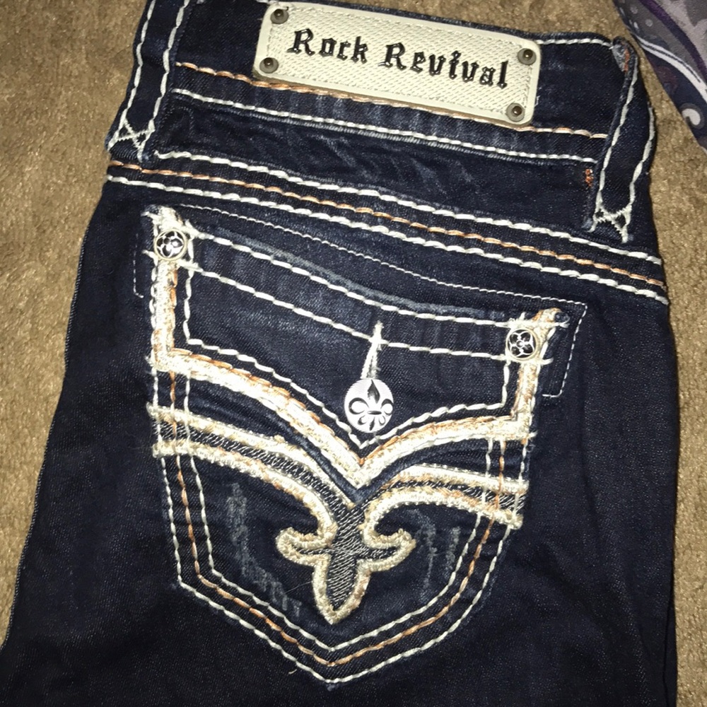 Rock Revival straight cut jeans