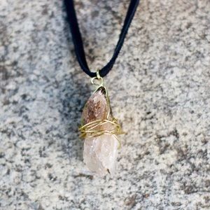 Geode Crystal Necklaces
