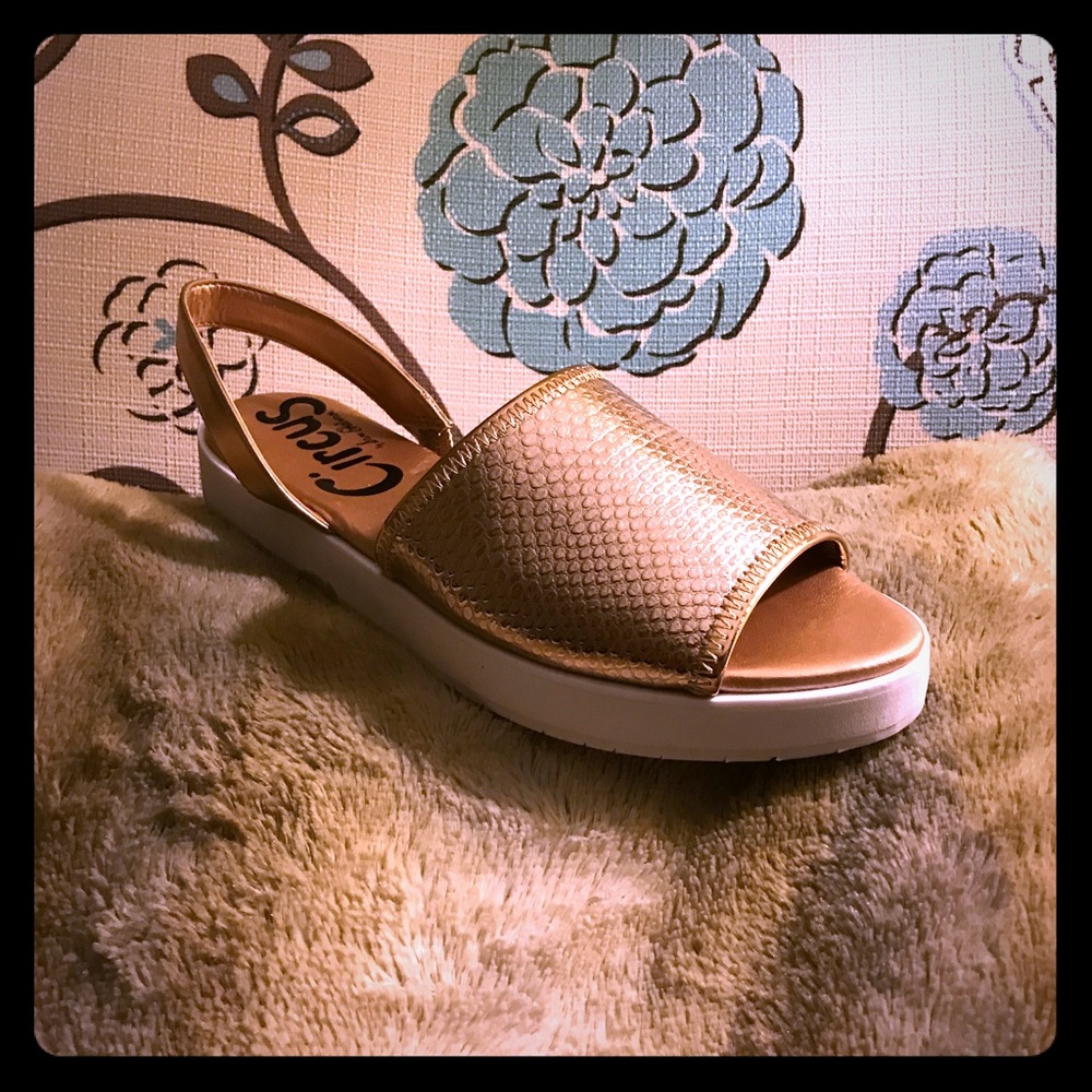 SAM EDELMAN WILSON SANDAL/ROSE GOLD/FINAL PRICE