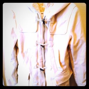 United Colors of Benetton - Off-White Toggle Coat