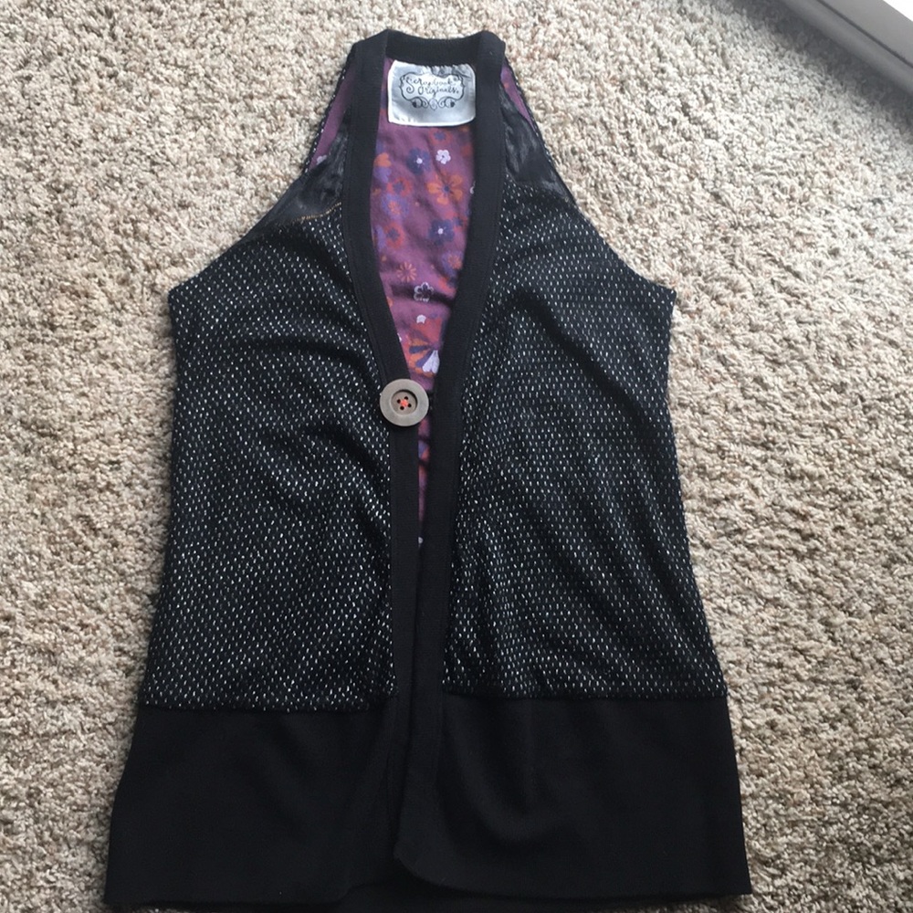 Black vest