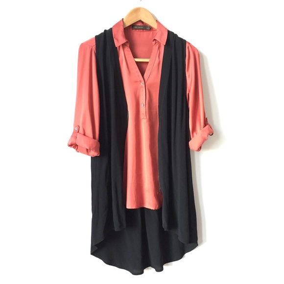 Sophie Rue Tops - Sleeveless Duster Longline Vest