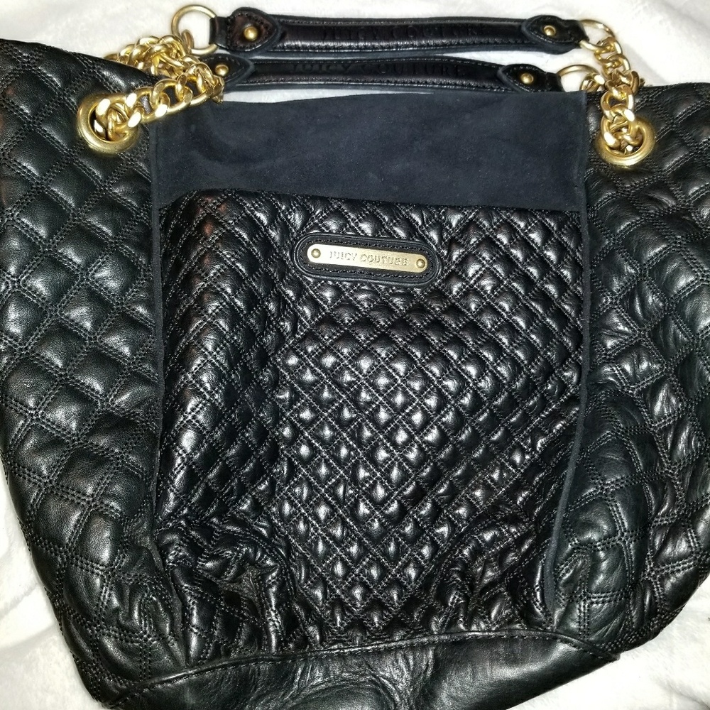 Gently used Juicy bag with Gold Hardware
