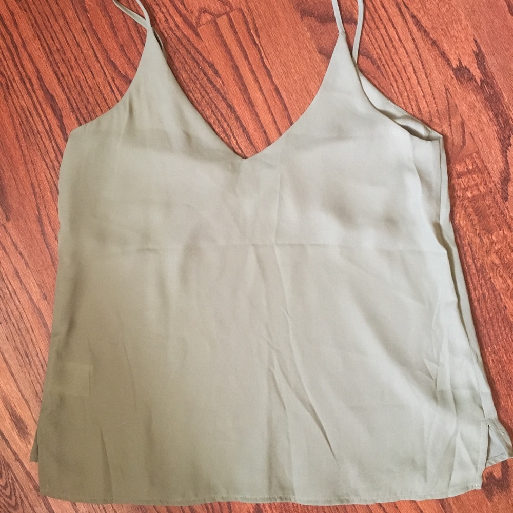 Olive green tank