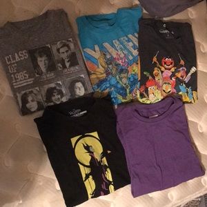 Assorted T-shirts (5)