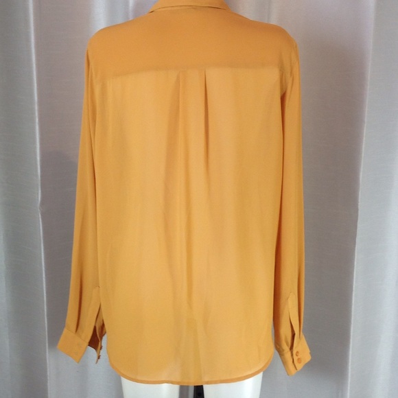 Insight sheer gold top - Picture 3 of 4