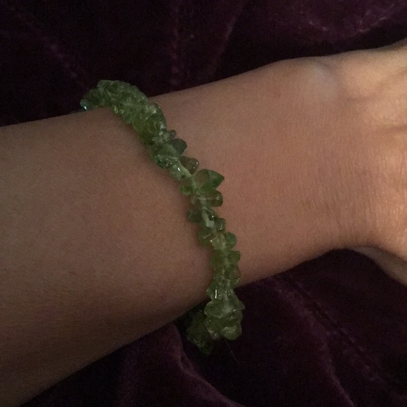 Genuine peridot bracelet - Picture 2 of 2