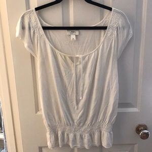 Ann Taylor white top