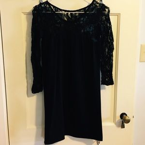 Black lace dress from Tobi