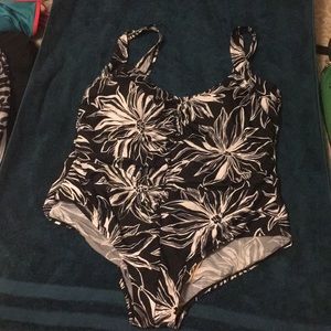 Tropical escape bathing suit