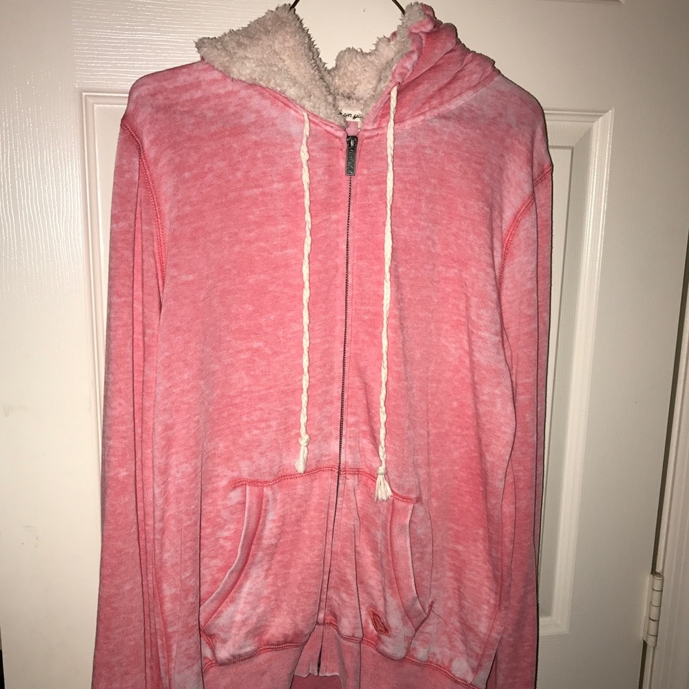 Acid washed jacket