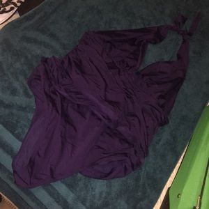 Purple one piece