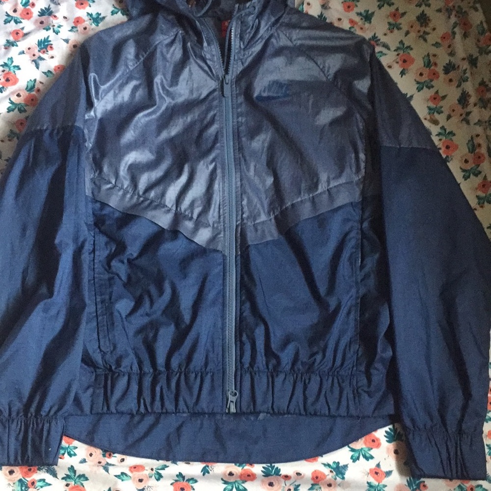 Blue Nike Windbreaker