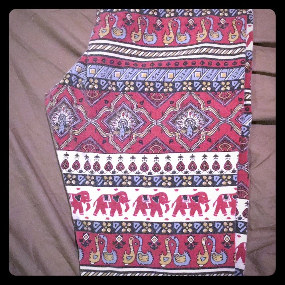 Elephant Print Leggings