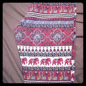 Elephant Print Leggings