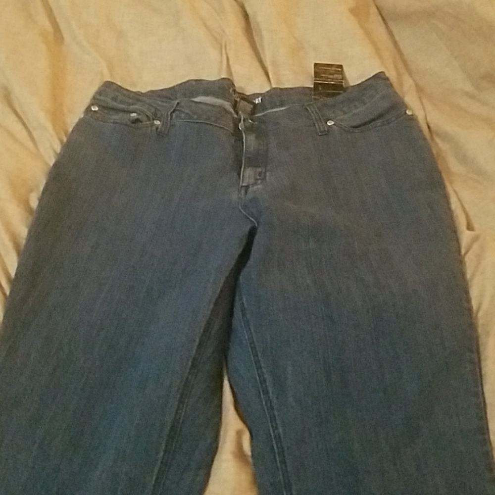 Skinny never worn Ashley Stewart jeans