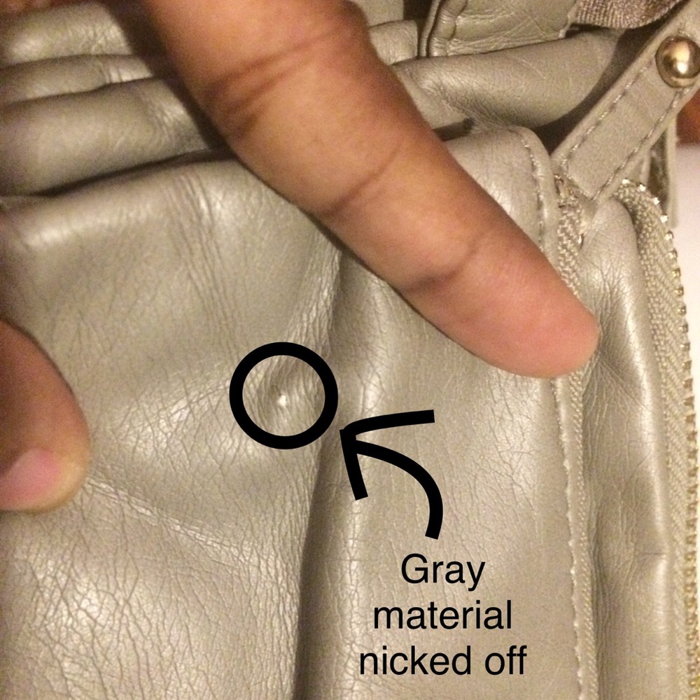 Gray Under One Sky multi-pocket cross-body purse - Picture 7 of 7