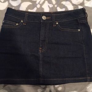Denim skirt