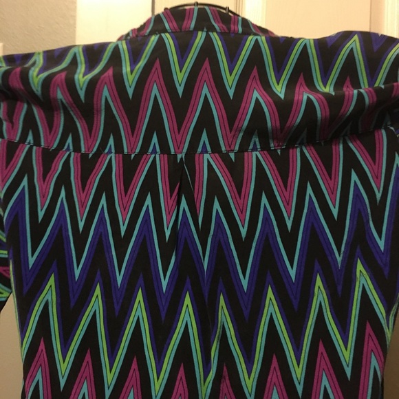 Amanda Uprichard 100% silk hi-lo tunic - Picture 4 of 7