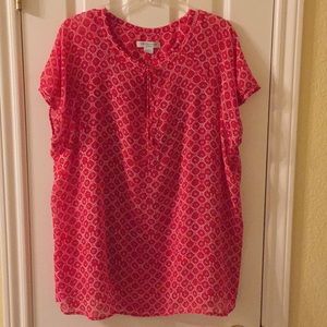 Liz Claiborne Tunic & Cami - 1X