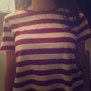 Striped Crop Top