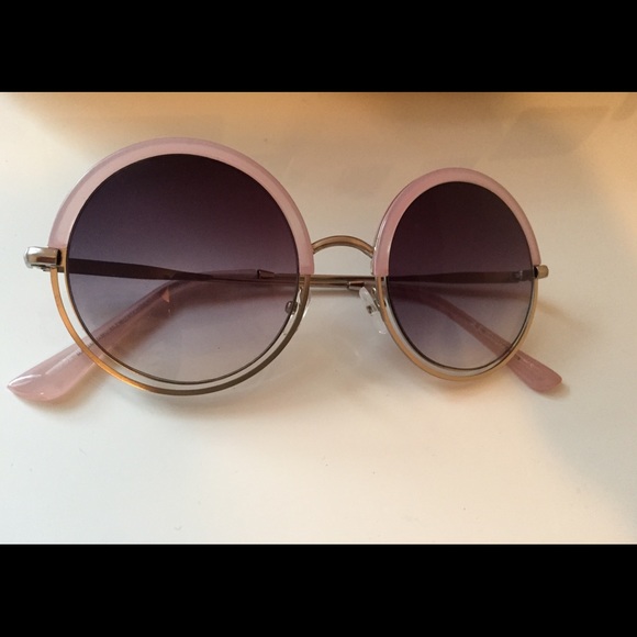 Large Round half lens sunglasses. - Picture 1 of 2