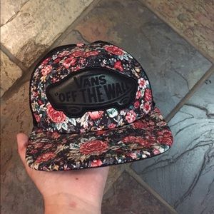 Vans Off The Wall Floral Skater Hat