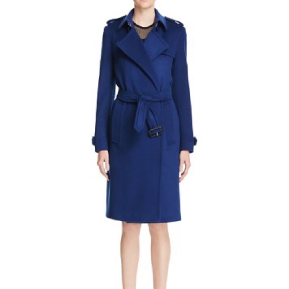 Sold Burberry Blue Coat