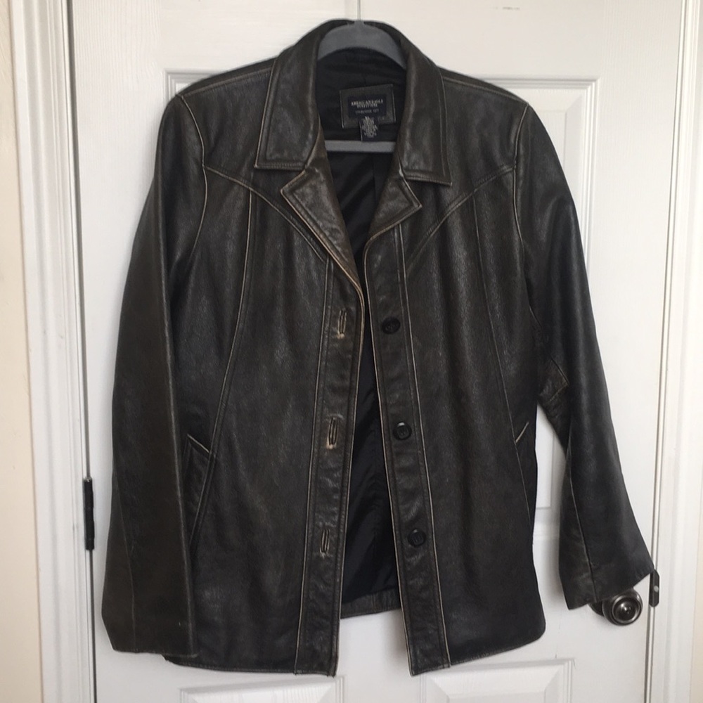 American Eagle Leather Jacket