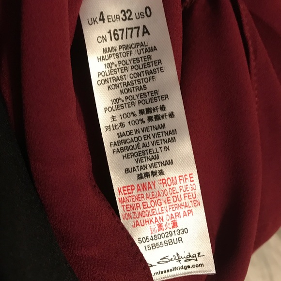 Miss Selfridge button-up blouse - Picture 7 of 7