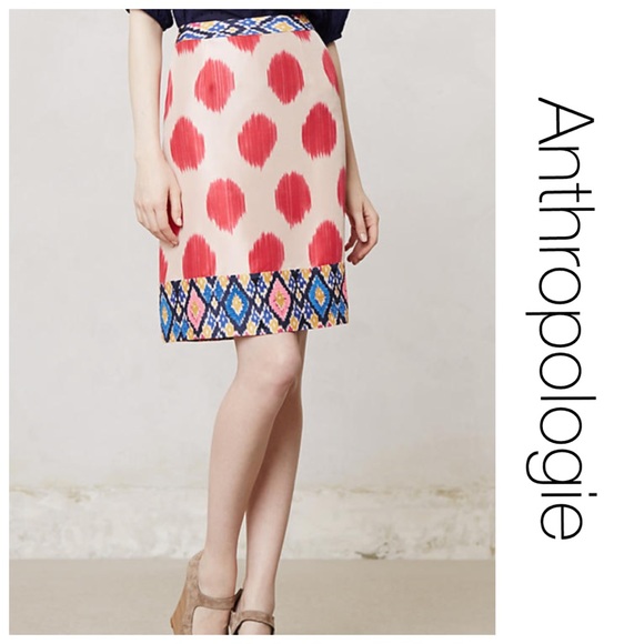 Anthropologie Dresses & Skirts - Anthropologie Maeve will ikat skirt size 2