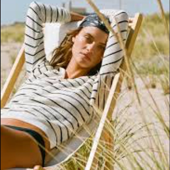 J. Crew Sweaters - J.Crew lightweight Striped V-neck sweater