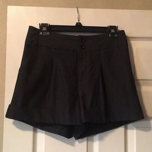 High waisted black shorts. READ DESCRIPTION!