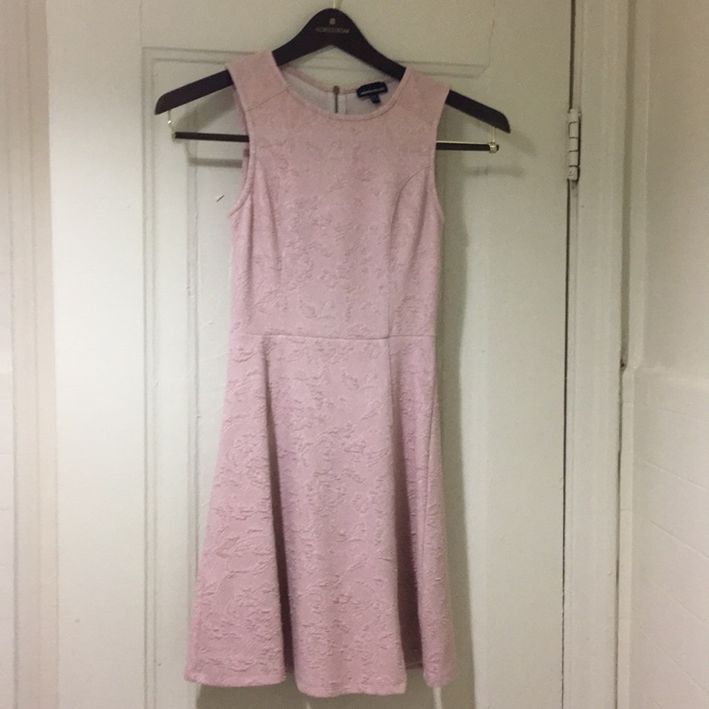Pink skater dress by Warehouse (British brand).