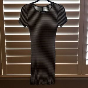 Black and white dress