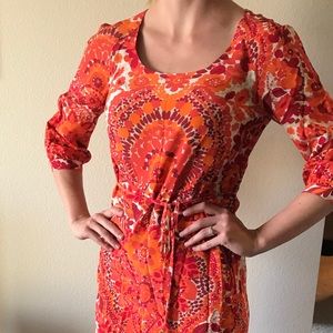 Trina Turk Size 4 Silk Dress